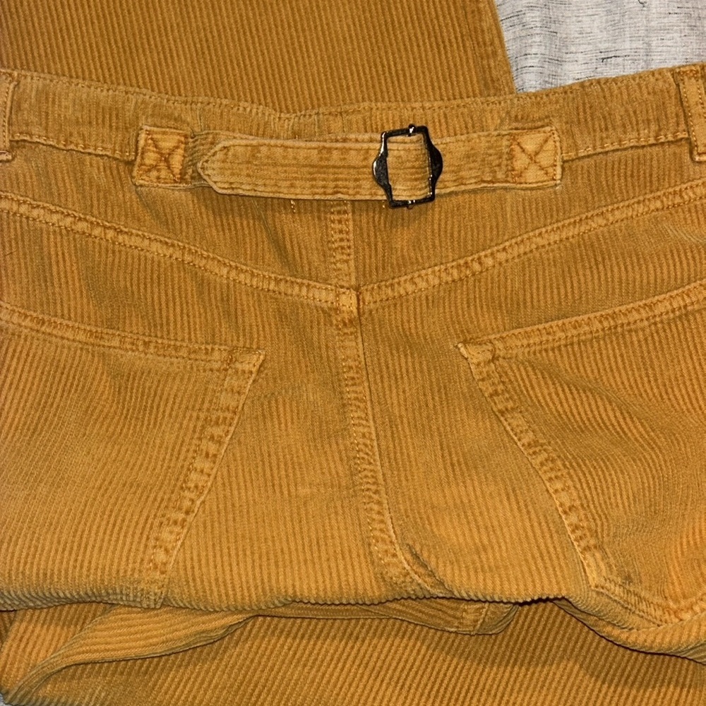 Urban Outfitters BDG Logan Corduroy Baggy Buckle Pant 15" Waist NWOT - Picture 10 of 11